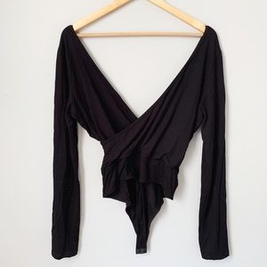 ASOS wrap bodysuit - unworn - size 8